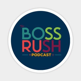 The Boss Rush Podcast Logo (Latin Heritage) Magnet